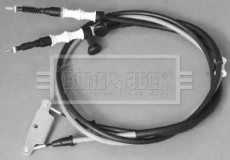 BORG & BECK bkb3344 -  Трос, стояночная тормозная система